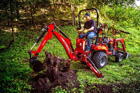 mini tractor backhoe|backhoe for small tractor.